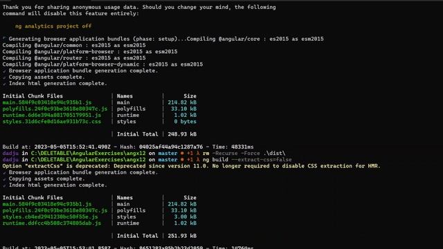 How to solve --extract-css build  issues caused by Angular upgrade #angular #angularforbeginners