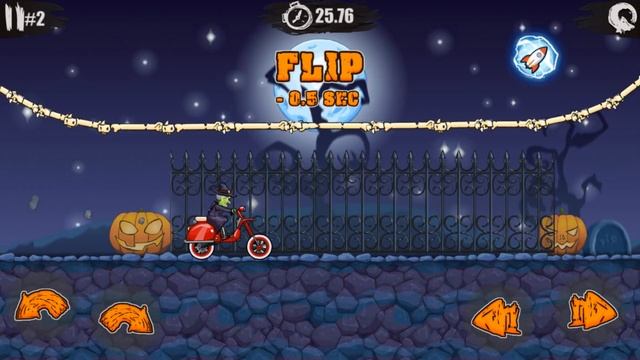 Moto X3M Bike Race Game SPOOKY HALLOWEEN - Gameplay Android & iOS game - moto x3m