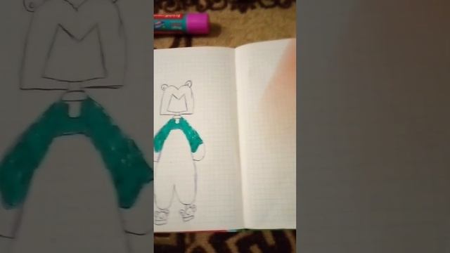 как рисовать  девочку лягушку долгое видео