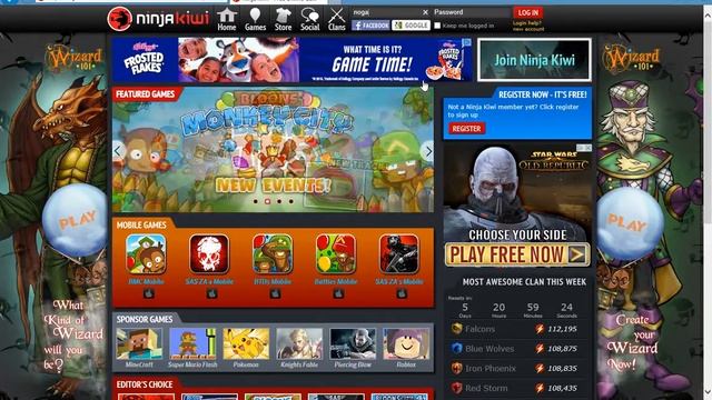 How to do... Ninja kiwi login смотреть онлайн