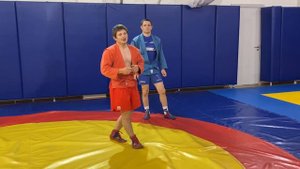 #64❗САМБО❗БРОСОК ЧЕРЕЗ БЕДРО С ЗАХВАТОМ ШЕИ (KOSHI-GURUMA) в темп шагов_Чемпион Влад Мацков_Sambi.s