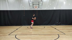 С одной ноги без щита лицом