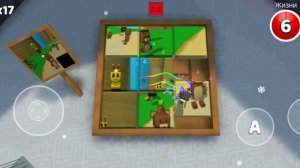 как пройти головоломку в супер мишке.  how to pass the puzzle in super bear