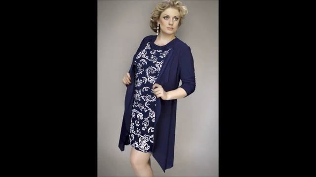 Платья для полных женщин 40- 50 лет смотреть онлайн