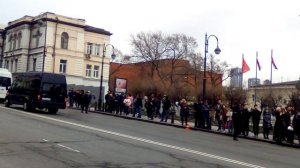 Кортеж Ким Чен Ына! Владивосток! 24. 04.2019