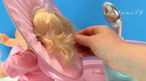 Мама Ловит Настю Чтобы Помыть Волосы Мультики Как Мама Играет в Куклы Беби Бон 108мама тв