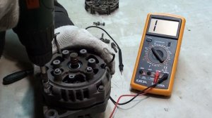 Ремонт генератора ВАЗ 80 А.Нет зарядки.  Поиск и устранение причины.