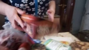 Распаковка продуктов из светофора