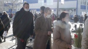 Митинг в День второго Освобождения Ростова-на-Дону от немецких захватчиков