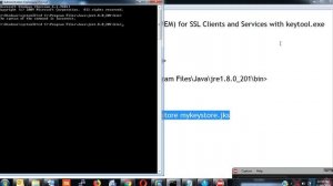 How to Convert Certificate Encodings DER, JKS, PEM for SSL Clients and Services with keytool exe