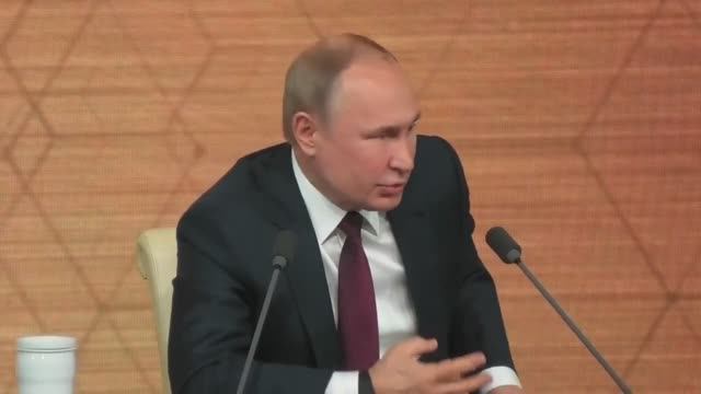 Пресс-конференция Президента Российской Федерации В.В. Путина 19.12.2019.