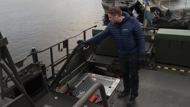 Welcome Aboard the new and improved combat boat made by Saab смотреть онлайн
