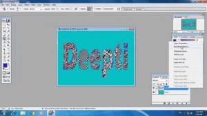 Horizontal Type Mask Tool and Vertical Type Mask Tool in Photoshop