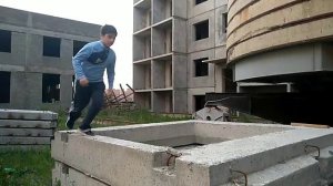 Паркур дети, и сальто