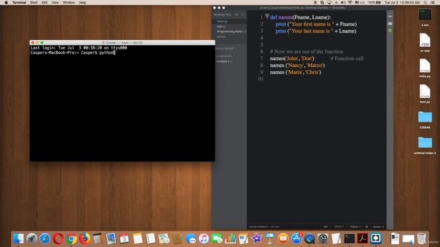 Tutorial #60:  Multiple Function Call | Complete Python Course for Beginners to Experts!