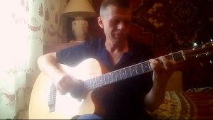 Гаражный блюз . На гитаре