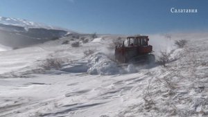 Дорога к смотровой площадке в с. Хубар