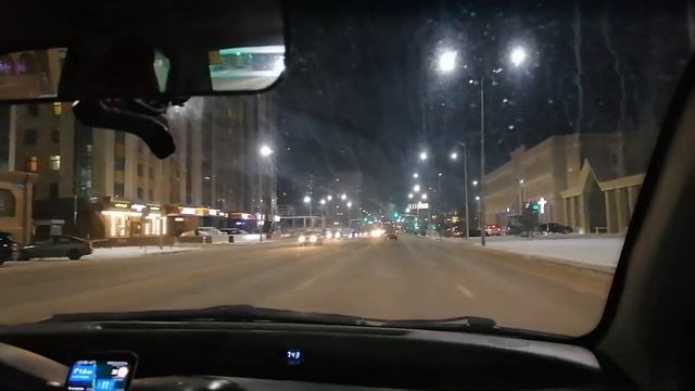 Астана зимой 2022 года