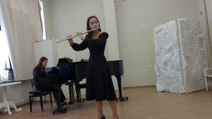 А.Вивальди. Концерт для флейты с оркестром "Щеглёнок" I часть. Уварова Полина, 14 лет.