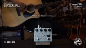 Sound Sample Caline CP67 DI BOX | Kitharra Guitar Shop