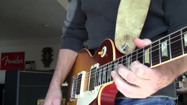 Jimmy Page Gibson Authentic Les Paul & 1973 50 Watt Marshall www.eddievegas.com смотреть онлайн