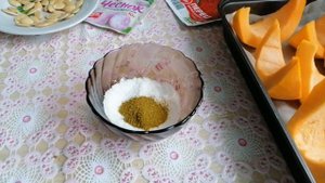 Тыква запечённая в духовке