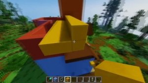 ПОСТРОИЛ ДОМ СОСЕДА В МАЙНКРАФТ,ИЗ ИГРЫ ПРИВЕТ СОСЕД АЛЬФА 4