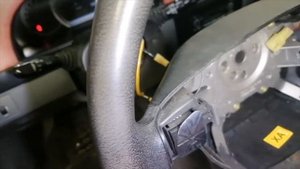 Chevrolet Lacetti Steering Wheel removal