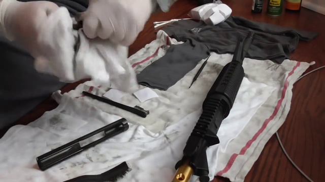 Чистка AR 15