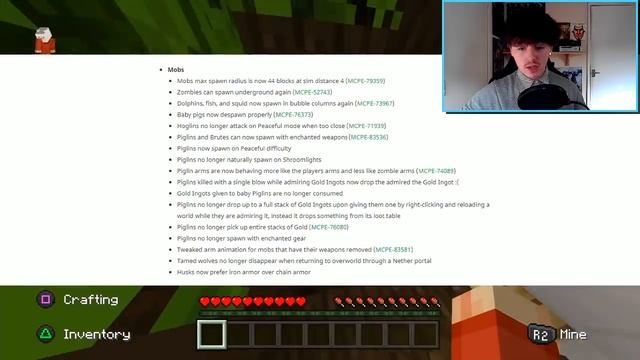 Minecraft Bedrock - NEW UPDATE OUT NOW! - 1.16.20 - TU 2.11 - Change Log & Fixes - PS4/Switch/Xbox смотреть онлайн