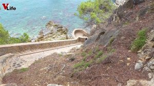 Обзор побережья Льорет-Де-Мар, Коста Брава, Часть 1. Испания влог #022