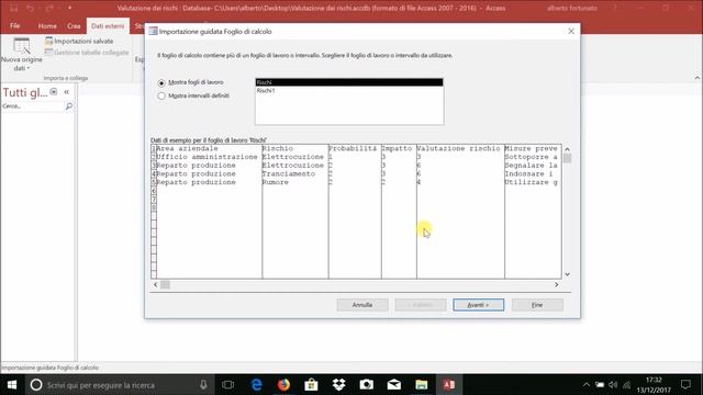 Creare database Access con importazione dati da Excel смотреть онлайн