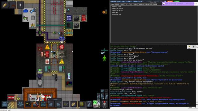 ПЕРВАЯ ИГРА ЗА ДОЛГИЙ ПЕРЕРЫВ (КАПИТАН) #SpaceStation13 #ss220 #ss13 #Secondary смотреть онлайн