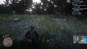 ПАПИЧ ИГРАЕТ В РДР2. БИЗОН РОФЛИТ! ПАПИЧ ПОДСМАТРИВАЕТ! ОХОТА НА МЕДВЕДЯ! С ЧАТОМ. часть 10