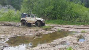 Уаз на ободрышах КФ 97