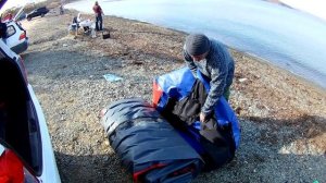 Самое компактное сворачивание лодки НДНД Hydra NOVA 400