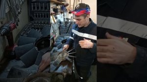 замена крыльчатки вентилятора BMW м54