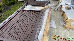 Модульное заводское ограждение GrandLine с декоративной перфорацией Estet Plus. Отчет о монтаже.