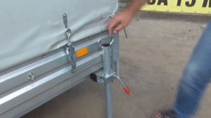 Прицеп для лодки ПВХ. МЗСА 817702. Откидной стапель для лодки ПВХ. ЦЛП АРИВА