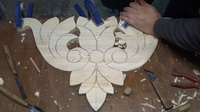 Резьба по Сосне. Классический декор смотреть онлайн