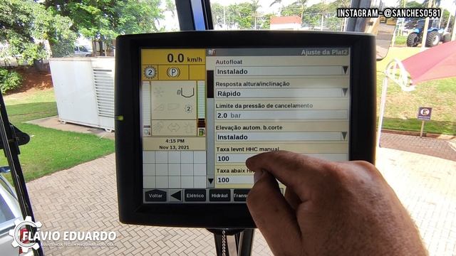 CR - Configurações para Soja na Tela Plataforma 1 e 2 no monitor da CR. смотреть онлайн
