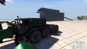 BeamNG drive - MAZ 535 Crashes & Testing