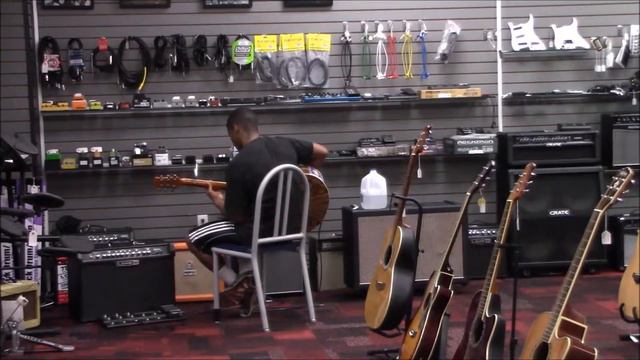 Hanging at the shop playing an Ibanez AEW40AS-NT Acoustic/Electric with an Acoustic G35FX Amp Part смотреть онлайн