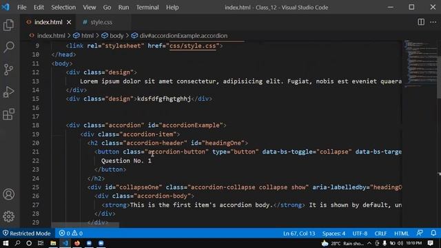 html css bangla class-4 | Programming topic