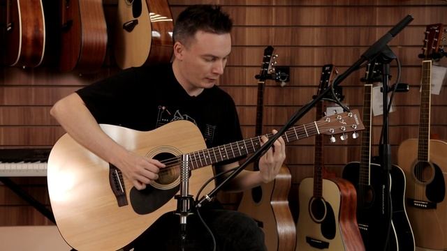 Обзор акустической гитары Yamaha F310 смотреть онлайн