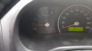Kia Carnival 2006 проблема с набором оборотов