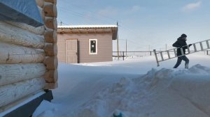 Одноэтажный дом своими руками из дерева | Оцилиндрованное бревно 240мм | Сколько стоит построить?