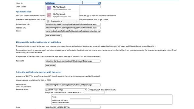 Creating a client for MyFlightbook web services смотреть онлайн
