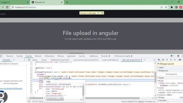 How To Upload File In Angular | angular tutorial for beginners | angular tutorial | angular 15