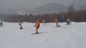 Жара на горнолыжке Бейдаху